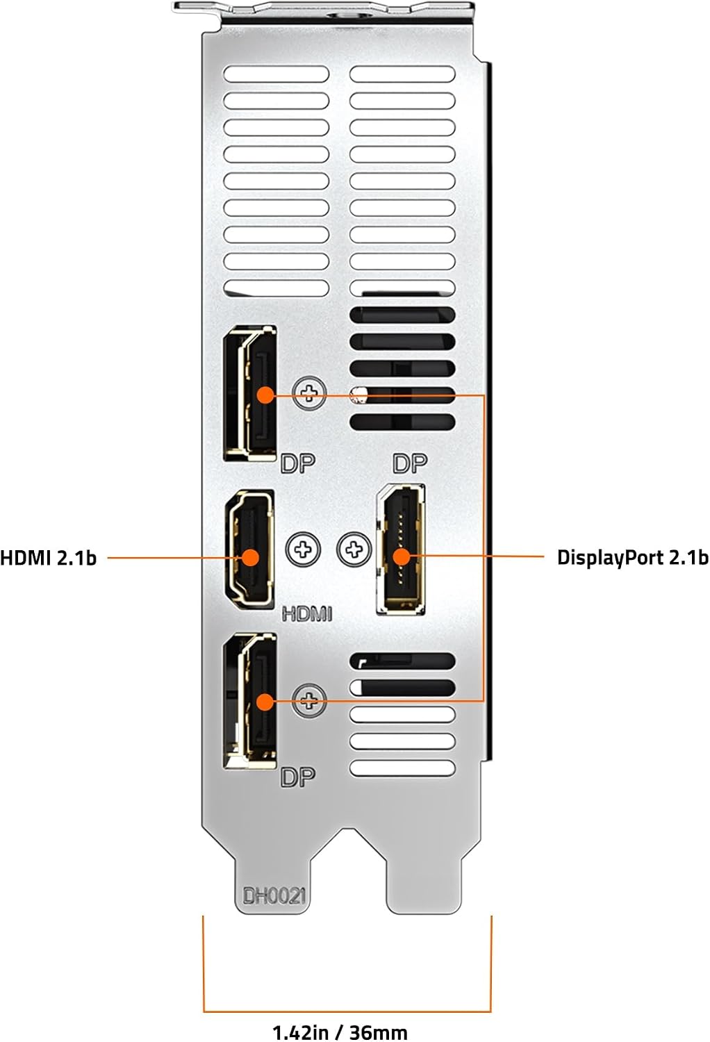 GIGABYTE GeForce RTX 5060 OC Low Profile 8G Graphics Card, by NVIDIA, 8GB 128-bit GDDR7, PCIe 5.0, Supports up