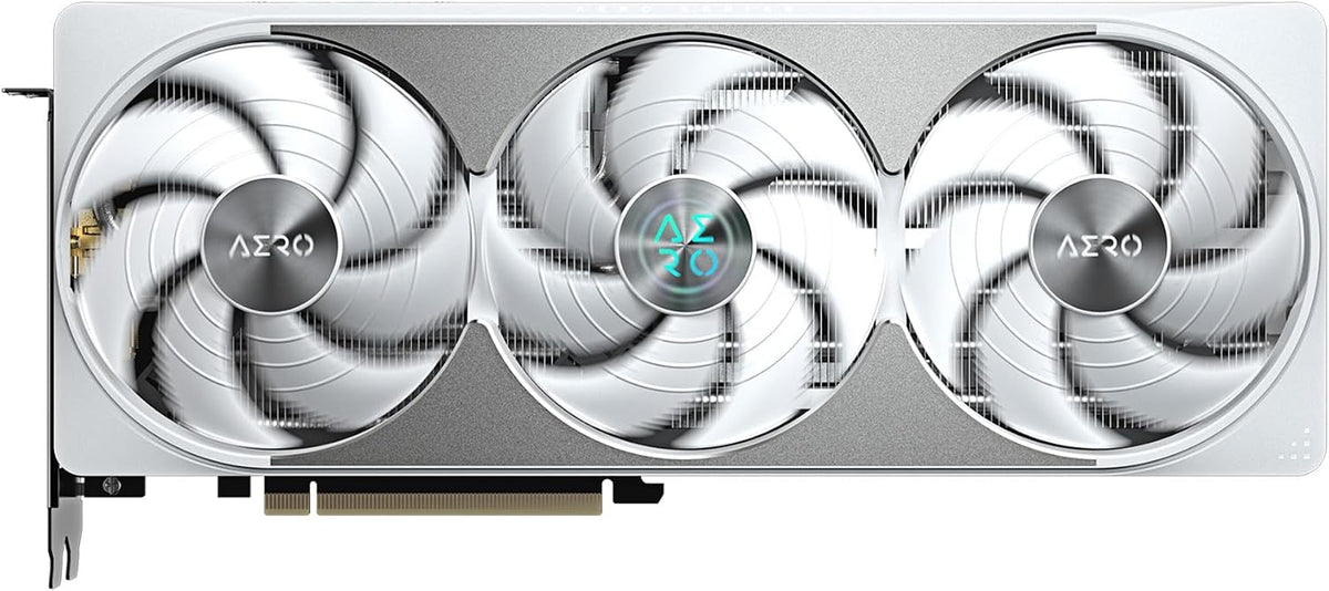 GIGABYTE GeForce RTX 5080 AERO OC SFF 16G Graphics Card, WINDFORCE Cooling System, 16GB 256-bit GDDR7, GV-N5080AERO OC-16GD Video Card, Compatible with Desktop