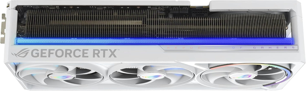 ASUS ROG Astral GeForce RTX 5090 32GB GDDR7 White OC Edition Gaming Quad Fan Graphics Card (NVIDIA DLSS 4, 3.8