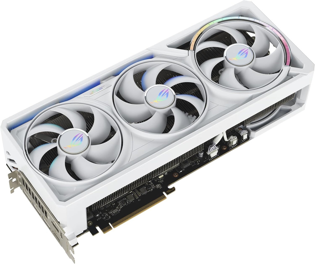 ASUS ROG Astral GeForce RTX 5090 32GB GDDR7 White OC Edition Gaming Quad Fan Graphics Card (NVIDIA DLSS 4, 3.8