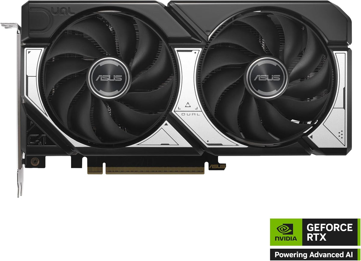 ASUS Dual GeForce RTX 5060 Ti 16GB GDDR7 OC Edition Gaming Graphics Card