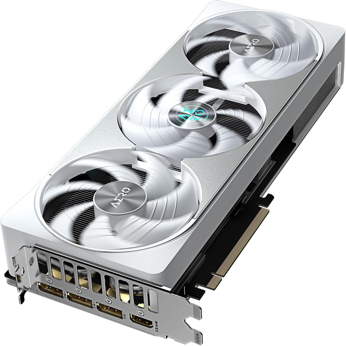 GIGABYTE GeForce RTX 5080 AERO OC SFF 16G Graphics Card, WINDFORCE Cooling System, 16GB 256-bit GDDR7, GV-N5080AERO OC-16GD Video Card, Compatible with Desktop