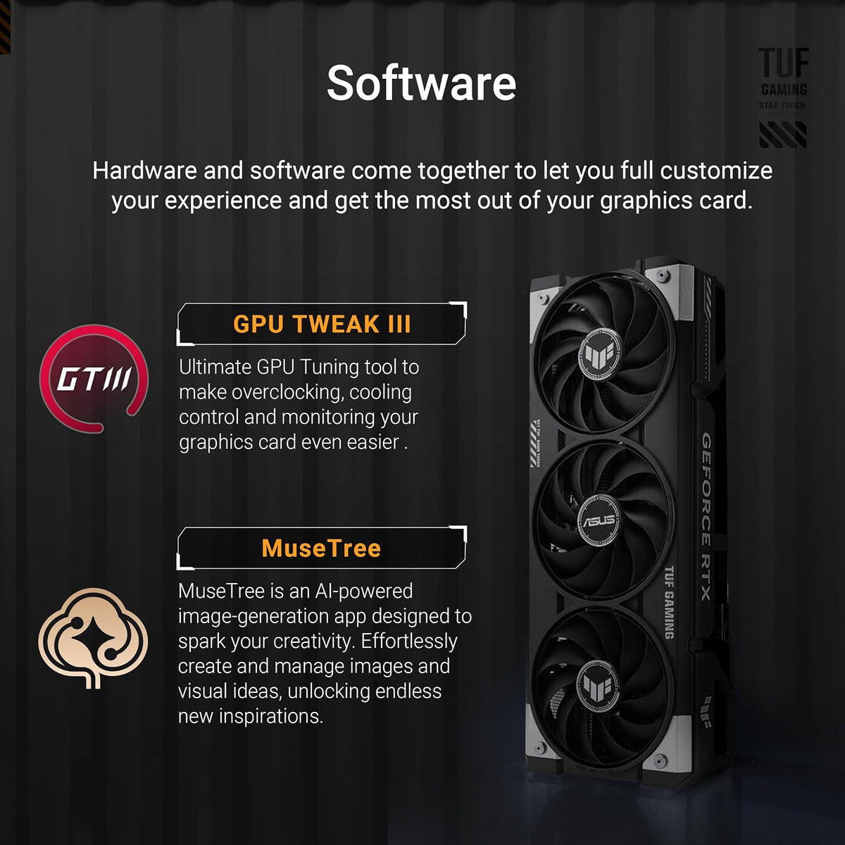 ASUS TUF Gaming GeForce RTX 5060 Ti 8GB GDDR7 OC Edition Graphics Card