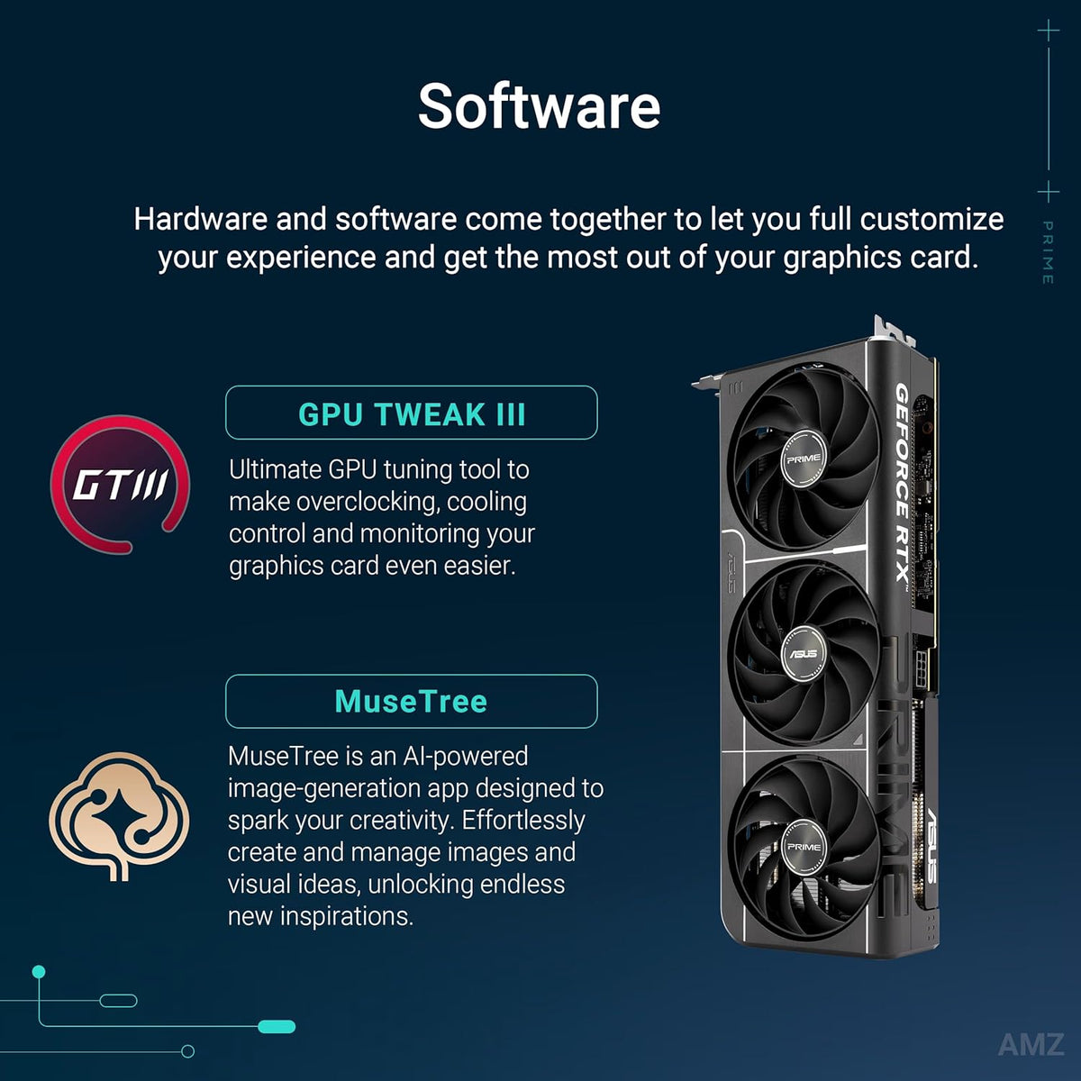 ASUS Prime GeForce RTX 5060 Ti 16GB GDDR7 OC Edition Gaming Graphics Card
