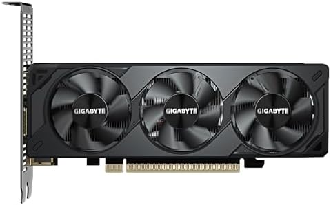 GIGABYTE GeForce RTX 5060 OC Low Profile 8G Graphics Card, by NVIDIA, 8GB 128-bit GDDR7, PCIe 5.0, Supports up