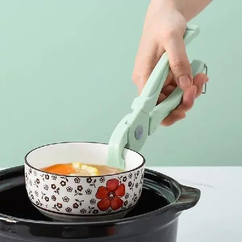 Anti-scald plate lifter and hot pan gripper clip