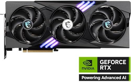 msi Gaming RTX 5070 Ti 16G Gaming Trio OC Graphics Card (16GB GDDR7, 256-bit, Extreme Performance: 2580, Displ