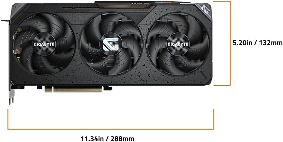 GIGABYTE Gaming Radeon RX 9070 GRE 12GB GDDR6 PCI Express 5.0 ATX Graphics Card GV-R907GREGAMING OC-12GD