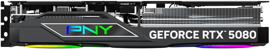 PNY NVIDIA GeForce RTX™ 5080 Epic-X RGB™ OC Triple-Fan Graphics Card