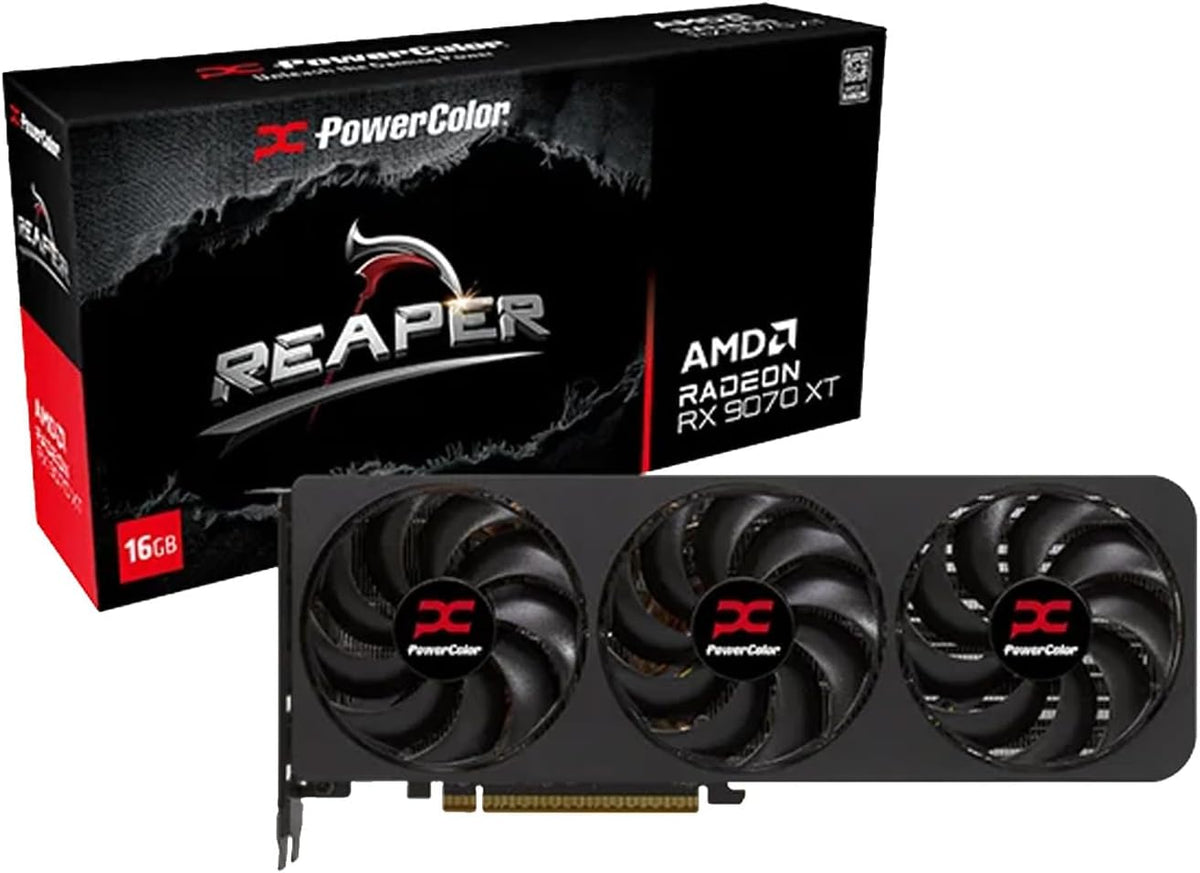 PowerColor Reaper AMD Radeon RX 9070 XT 16GB GDDR6