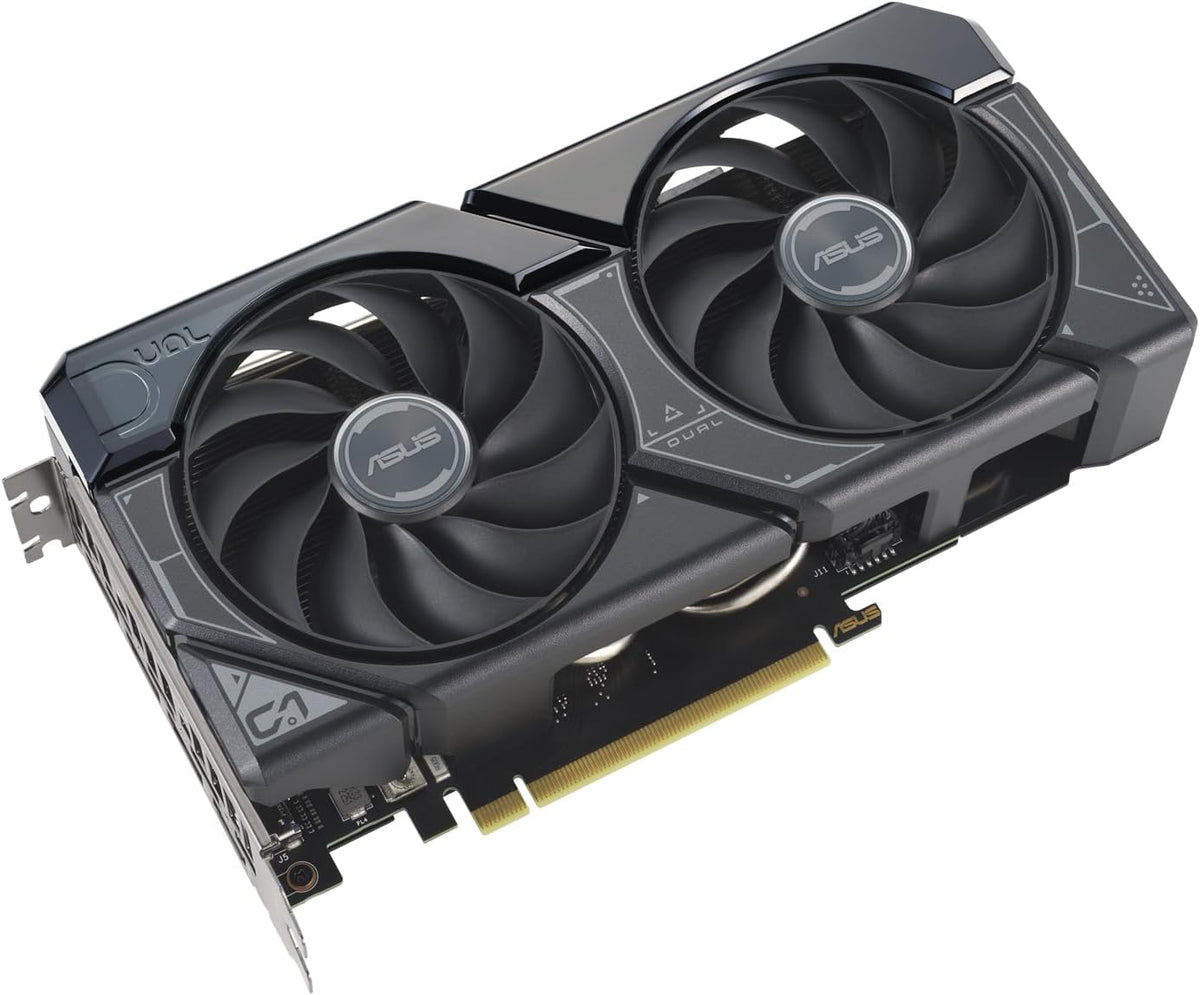 ASUS Dual GeForce RTX 4060 Ti OC Edition 8GB GDDR6 Gaming Graphics Card Black (Nvidia GeForce RTX4060Ti DLSS 3, PCIe 4.0, 1x HDMI 2.1, 3X DisplayPort 1.4a, DUAL-RTX4060TI-O8G)