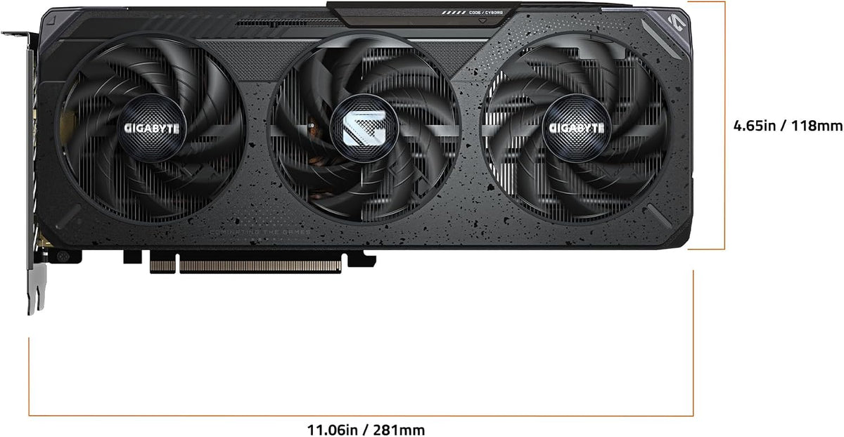 GIGABYTE Radeon RX 9060 XT Gaming OC 16G Graphics Card, PCIe 5.0, 16GB GDDR6, GV-R9060XTGAMING OC-16GD Video C