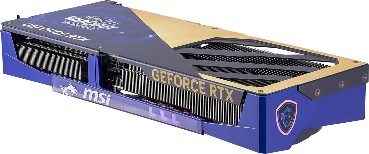 msi Gaming RTX 5070 12G World of Warcraft Midnight Void Edition OC Graphics Card (12GB GDDR7, 192-bit, Extreme