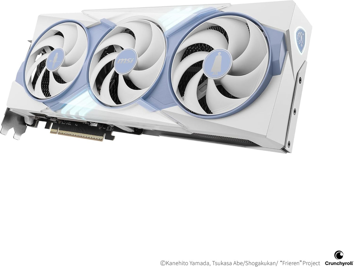 msi Gaming RTX 5070 TI 16G FRIEREN Edition OC Graphics Card (16GB GDDR7, 256-bit, Extreme Clock 2572 MHz, Disp
