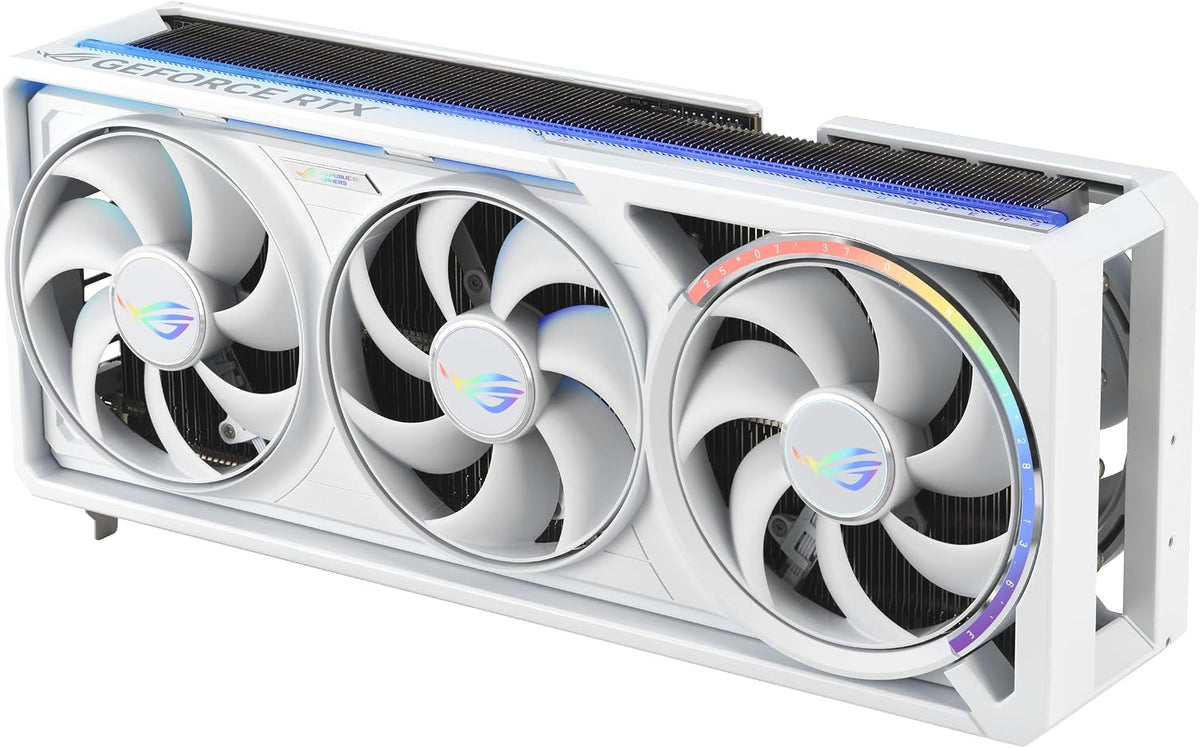 ASUS ROG Astral GeForce RTX 5090 32GB GDDR7 White OC Edition Gaming Quad Fan Graphics Card (NVIDIA DLSS 4, 3.8