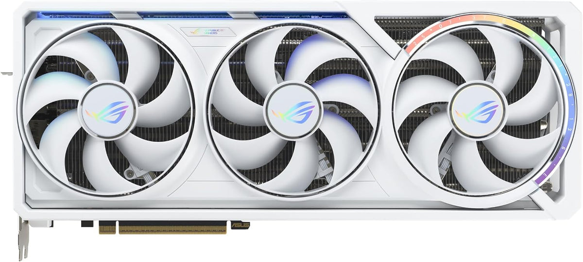 ASUS ROG Astral GeForce RTX 5090 32GB GDDR7 White OC Edition Gaming Quad Fan Graphics Card (NVIDIA DLSS 4, 3.8