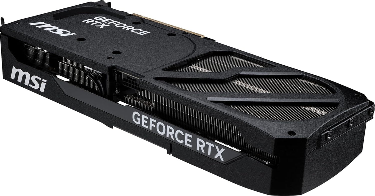 msi Gaming RTX 5080 16G Ventus 3X OC Black Graphics Card (16GB GDDR7, 256-bit, Extreme Clock 2640 MHz, DisplayPort x 3 2.1a, HDMI 2.1b, NVIDIA Blackwell Architecture)