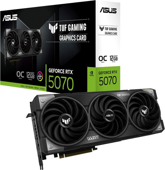 ASUS TUF Gaming GeForce RTX 5070 12GB GDDR7 OC EditionGaming Graphics Card