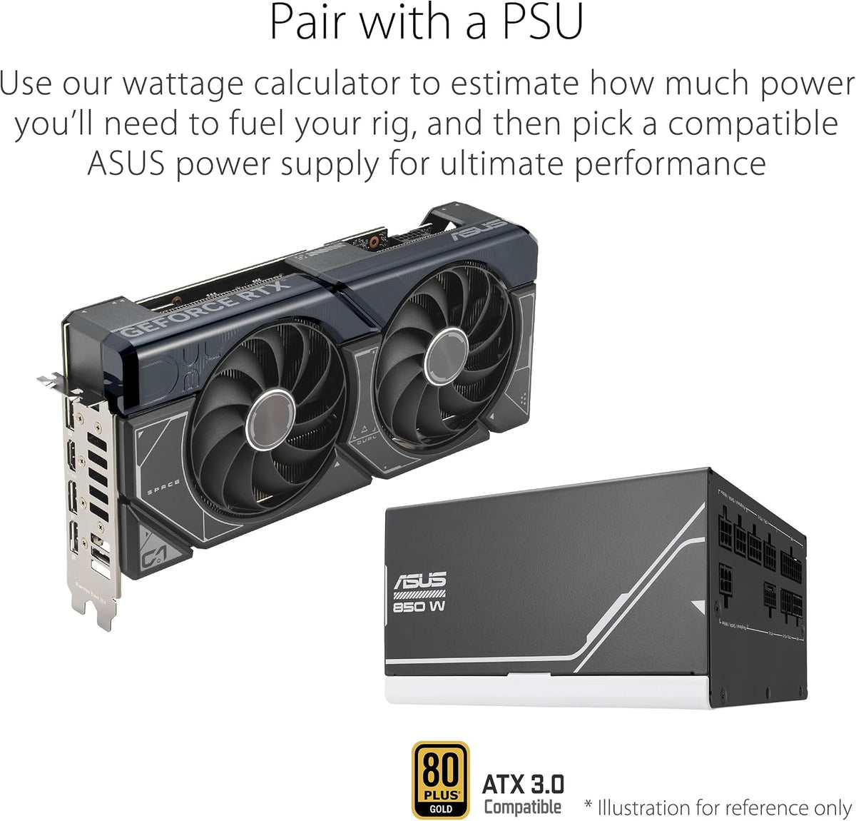 ASUS Dual GeForce RTX 4070 Super EVO OC Edition 12GB GDDR6X (PCIe 4.0, 12GB GDDR6X, DLSS 3, HDMI 2.1a, DisplayPort 1.4a, 2.5-Slot Design, Axial-tech Fan Design, 0dB Technology), 3 Year Warranty
