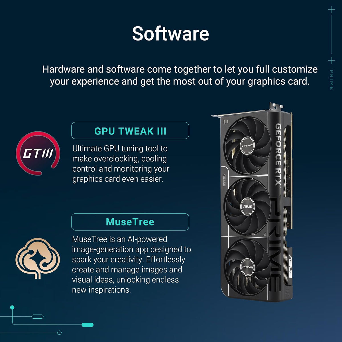 ASUS Prime GeForce RTX 5070 12GB GDDR7 OC Edition Gaming Graphics Card
