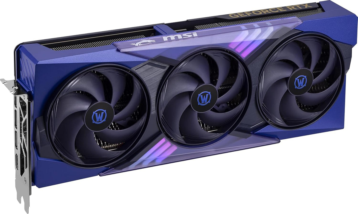 msi Gaming RTX 5070 12G World of Warcraft Midnight Void Edition OC Graphics Card (12GB GDDR7, 192-bit, Extreme